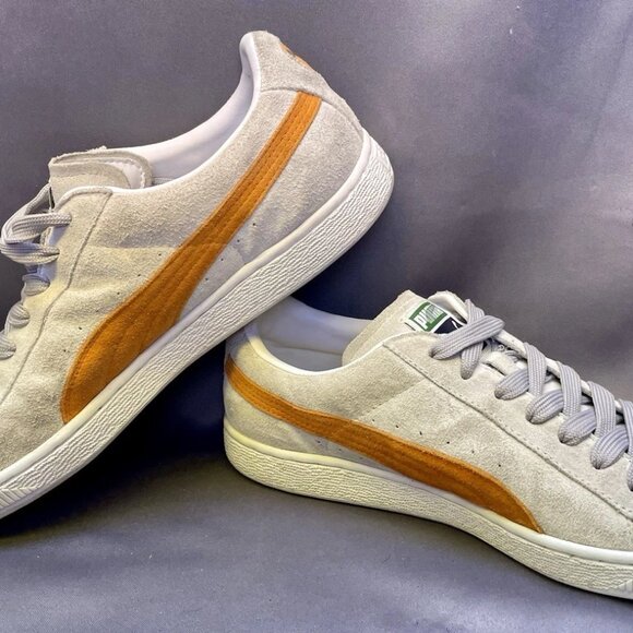 Puma Suede Archive Eco Gray Violet Harvest Pumpkin Mens Size 14 main image 11